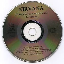 Nirvana : Where Did You Sleep Last Night
